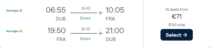 cheap flights to Germany