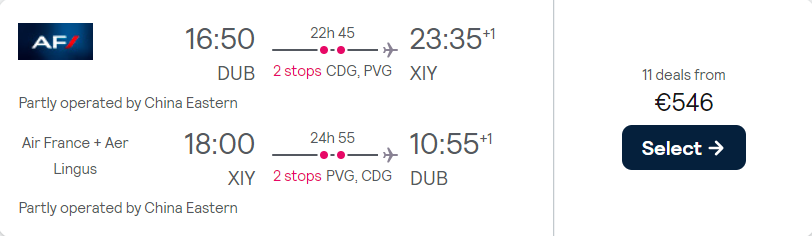 cheap flights to China