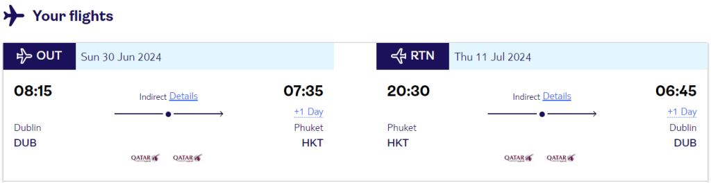 holidays in Thailand