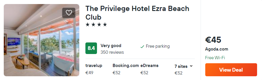 The Privilege Hotel Ezra Beach Club