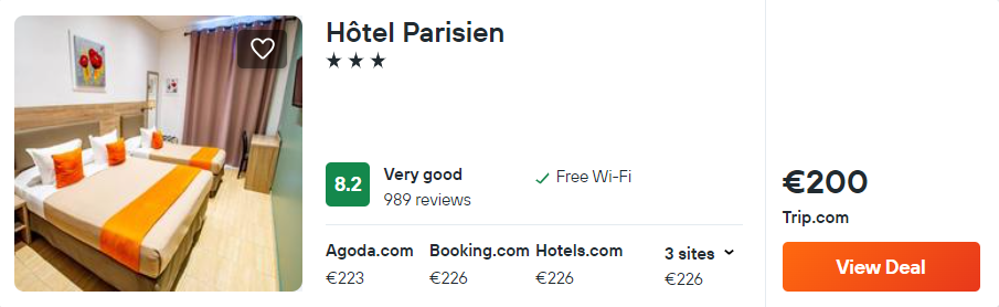 Hôtel Parisien