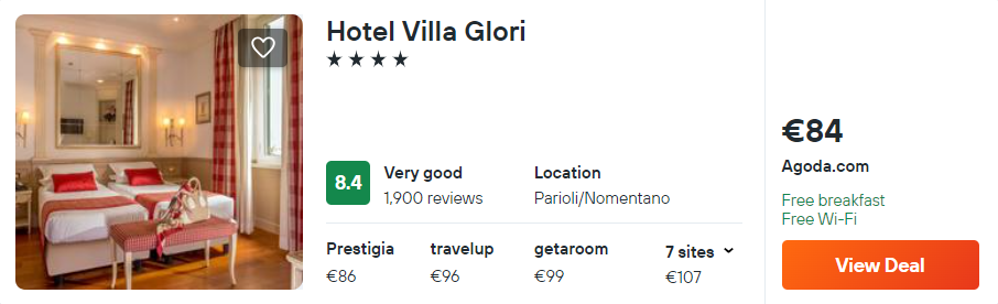 Hotel Villa Glori