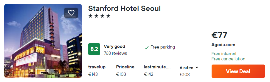 Stanford Hotel Seoul