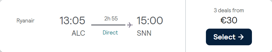 cheap flights to Spain