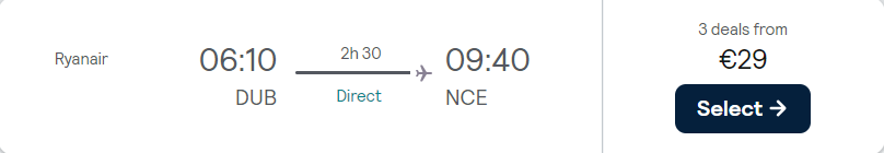 cheap flights to France