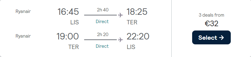 cheap flights to Portugal