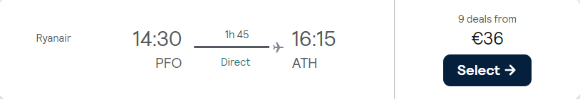 cheap flights to Greece