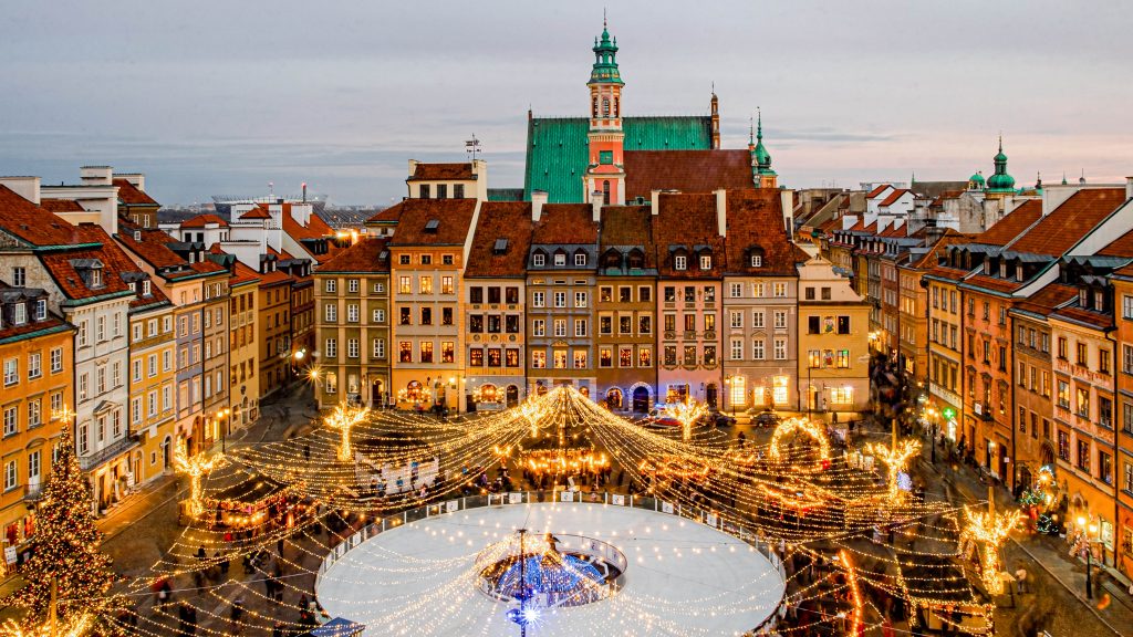 Poland Warsaw christmas unsplash