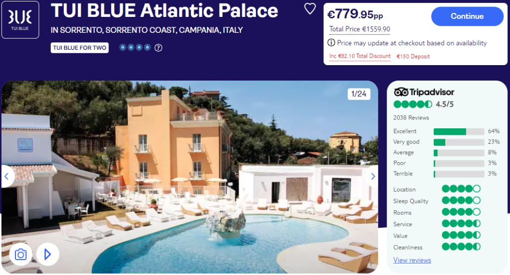 holidays in Italy