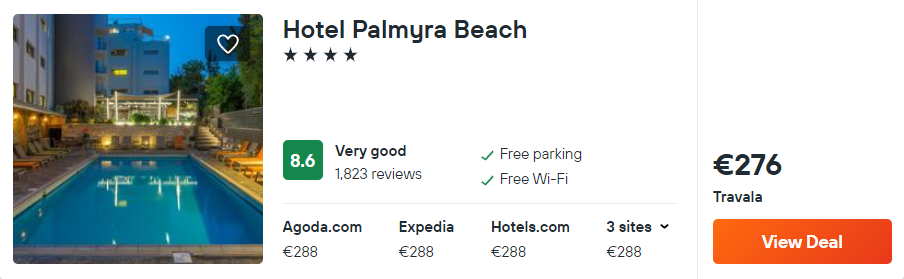 Hotel Palmyra Beach