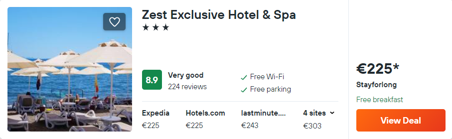 Zest Exclusive Hotel & Spa
