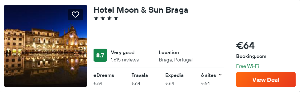 Hotel Moon & Sun Braga