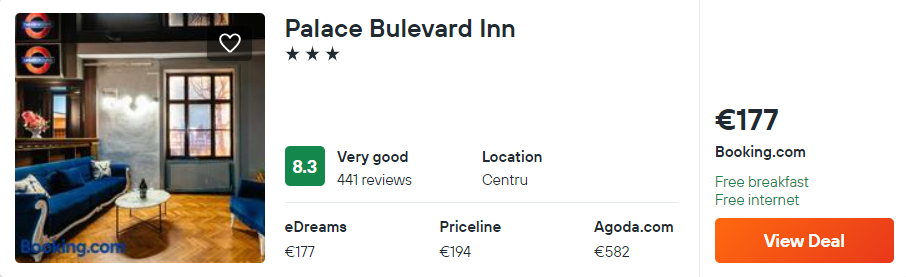 Palace Bulevard Inn