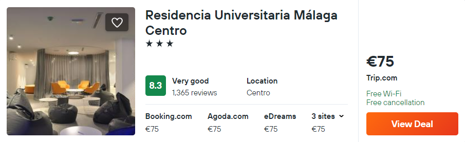 Residencia Universitaria Málaga Centro
