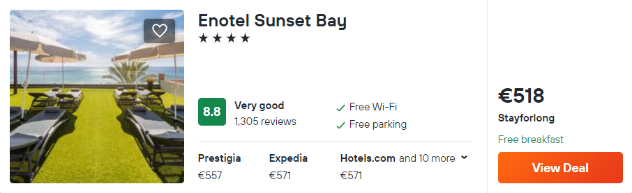 Enotel Sunset Bay