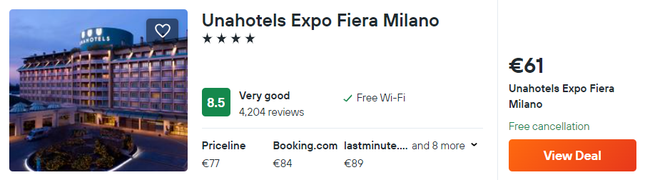 Unahotels Expo Fiera Milano