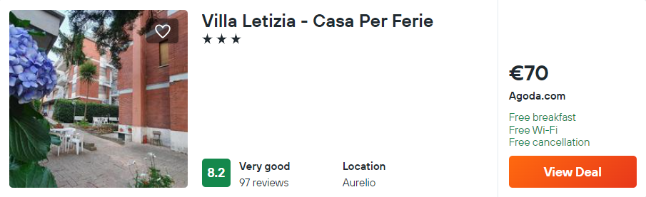 Villa Letizia - Casa Per Ferie