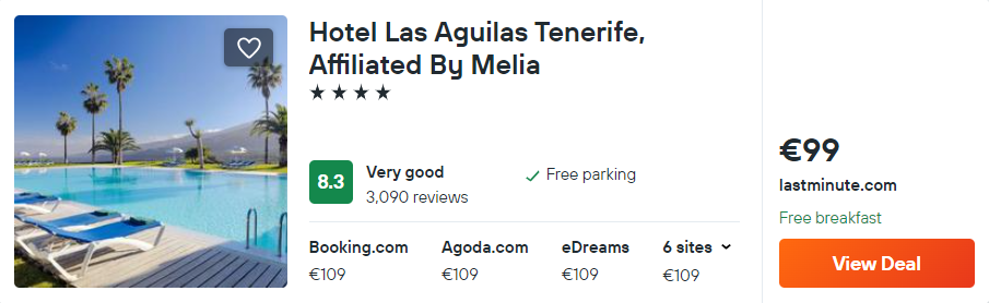 Hotel Las Aguilas Tenerife, Affiliated By Melia