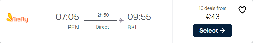 cheap flights to Malaysia