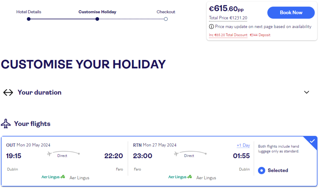 holidays in Portugal