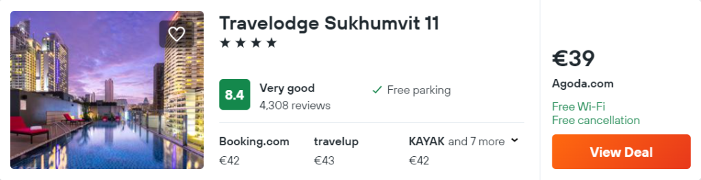 Travelodge Sukhumvit 11