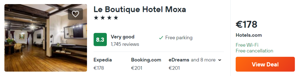 Le Boutique Hotel Moxa