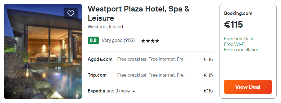 Westport Plaza Hotel, Spa & Leisure