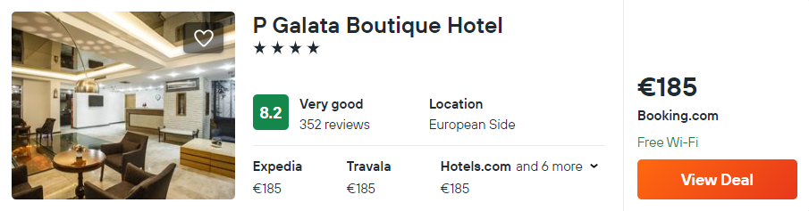 P Galata Boutique Hotel