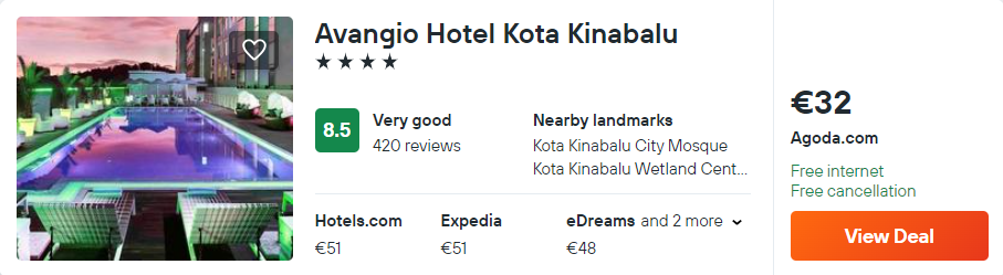 Avangio Hotel Kota Kinabalu