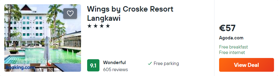 Wings by Croske Resort Langkawi
