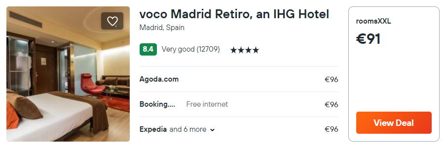 voco Madrid Retiro, an IHG Hotel