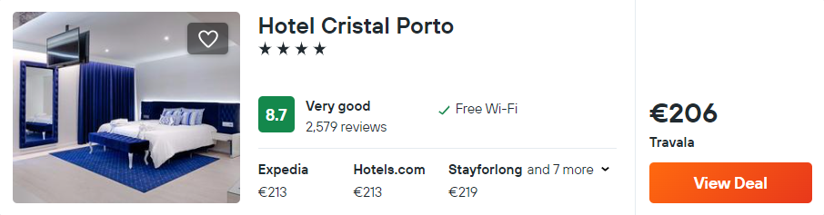 Hotel Cristal Porto