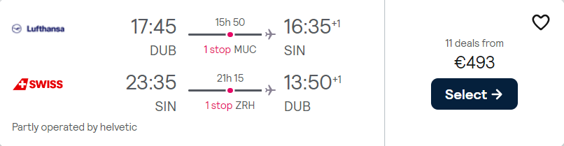 cheap flights to Singapore
