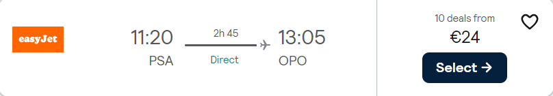 cheap flights to Portugal