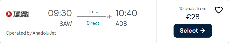 cheap flights to Turkey