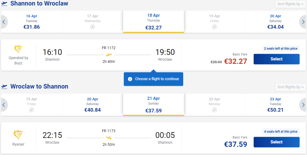 cheap flights to Poland