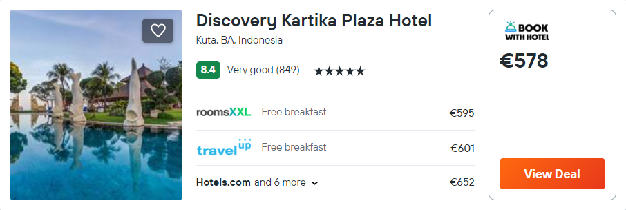 Discovery Kartika Plaza Hotel