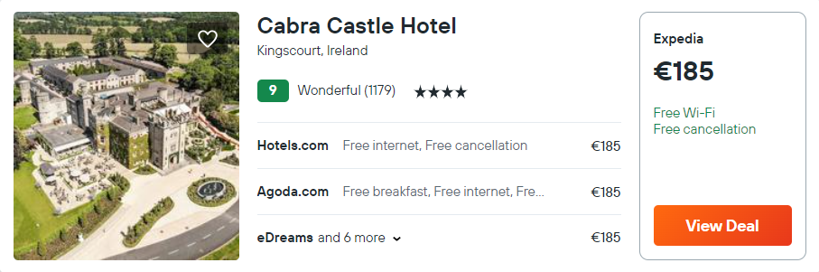 Cabra Castle Hotel