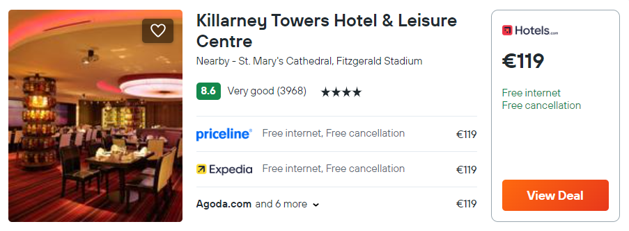 Killarney Towers Hotel & Leisure Centre