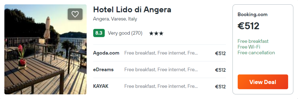 Hotel Lido di Angera