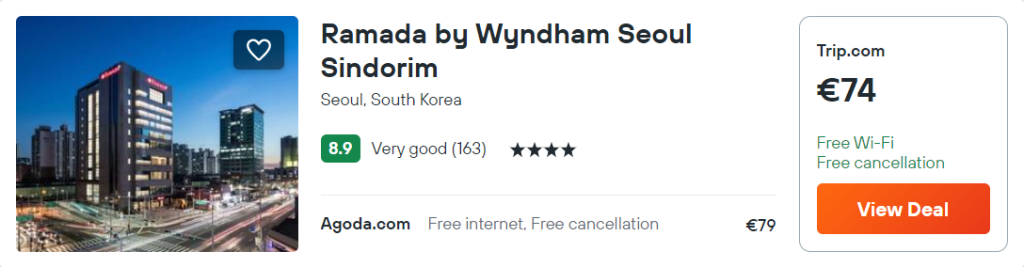 Ramada by Wyndham Seoul Sindorim