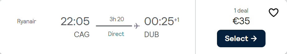 cheap flights to Ireland