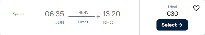 cheap flights to Greece