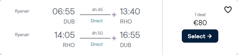cheap flights to Greece