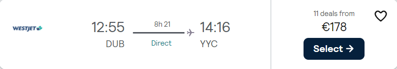 cheap flights to Canada