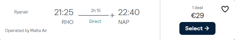 cheap flights to Italy
