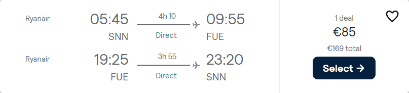 cheap flights to Spain