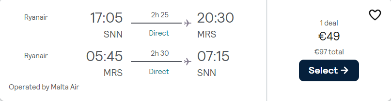 cheap flights to France