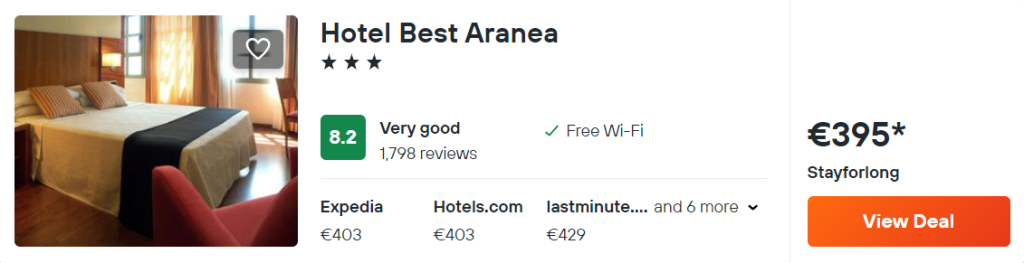Hotel Best Aranea