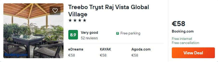 Treebo Tryst Raj Vista Global Village